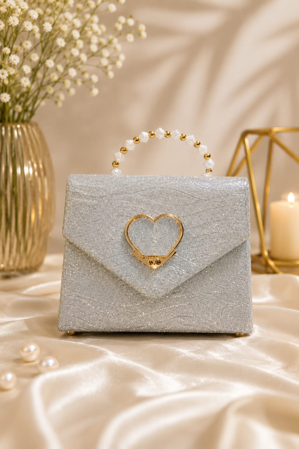 Sliver Glaze Clutch