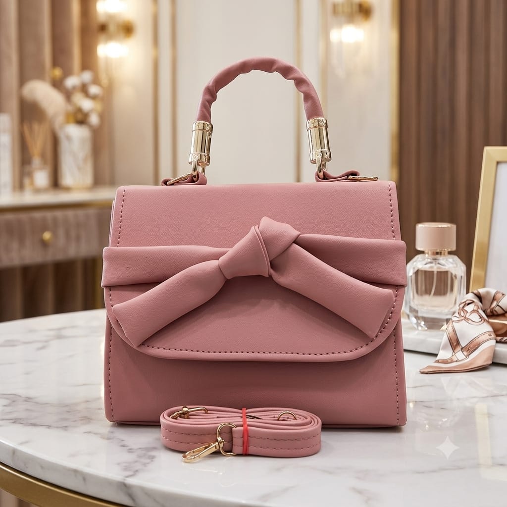 Rose Bow Handbag